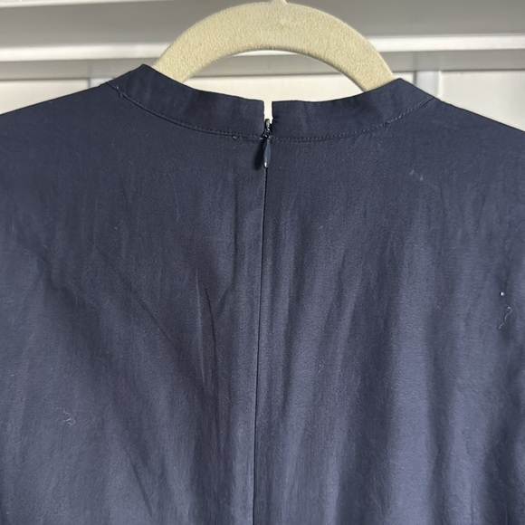 Harriet Dress Navy Poplin Anna Cate MEDIUM - Picture 8 of 8